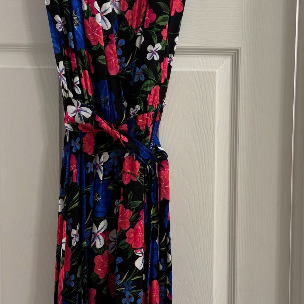 Calvin  Kline dress size 4 floral , sleeveless